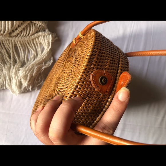 Rattan hand bag - Picture 6 of 13